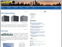 Tablet Screenshot of citygen.net